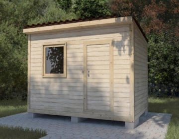 Хозблок мини 2х3